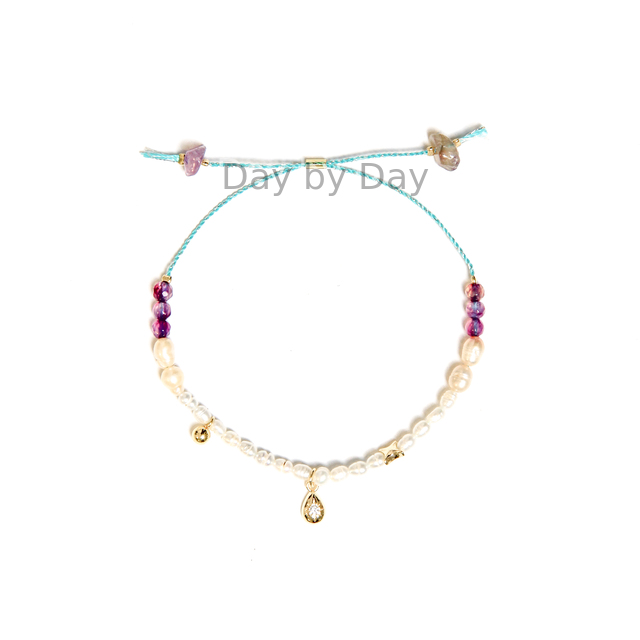 Dewdrop Charm Bracelet